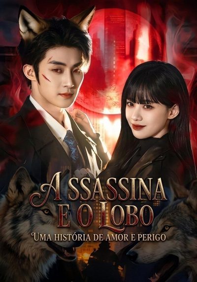 Capa da minisserie A Assassina e o Lobo