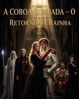 Capa da minisserie A Coroa Roubada - o Retorno da Rainha