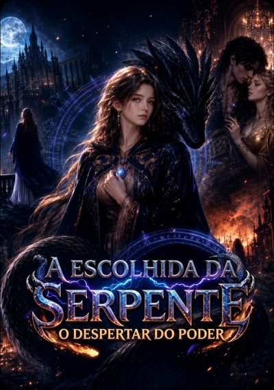 Capa da minisserie A Escolhida da Serpente: o Despertar do Poder