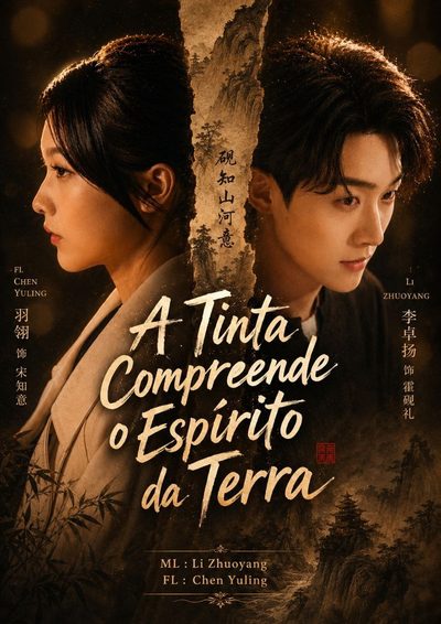 Capa da minisserie A Tinta Compreende o Espírito da Terra