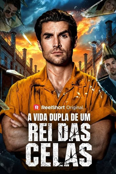 Capa da minisserie A Vida Dupla de Um Rei das Celas ✅qualidade Melhor