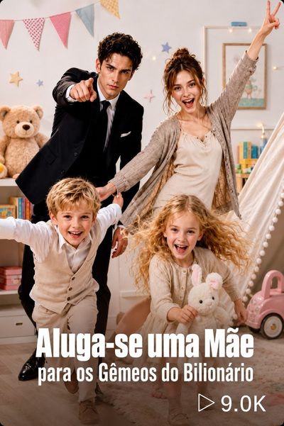 Capa da minisserie Aluga-se uma Mãe para os Gêmeos Bilionários