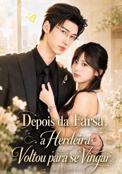 Capa da minisserie Depois da Farsa a Herdeira Voltou para Se Vingar