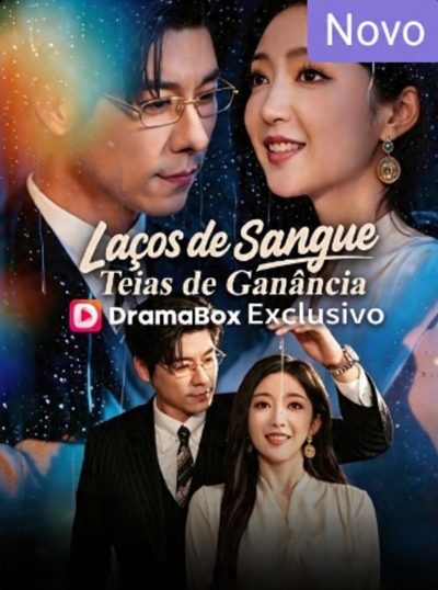 Capa da minisserie Laços de Sangue, Teias de Ganância
