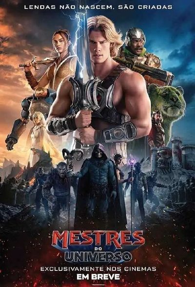 Capa da minisserie Mestres do Universo He-man dublado