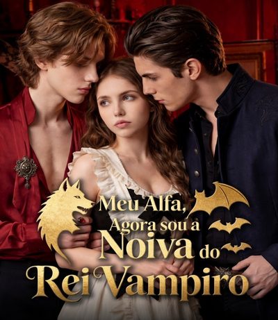 Capa da minisserie My Alpha, I Am Now the Vampire King's Bride Meu Alfa, Agora Sou a Noiva do Rei Vampiro