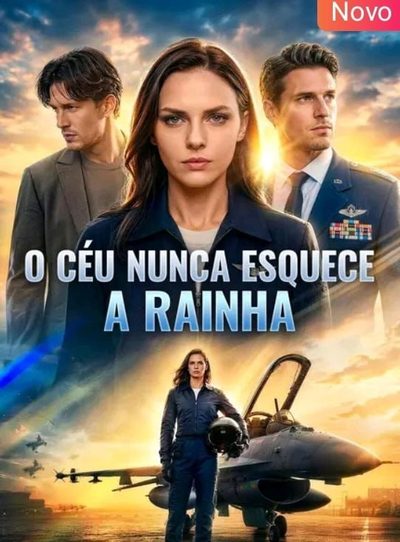 Capa da minisserie O Céu Nunca Esquece a Rainha