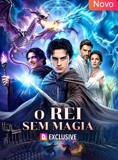 Capa da minisserie O Rei sem Magia