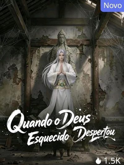 Capa da minisserie Quando o Deus Esquecido Despertou