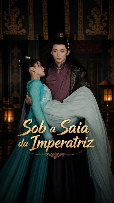 Capa da minisserie Sob a Saia da Imperatriz