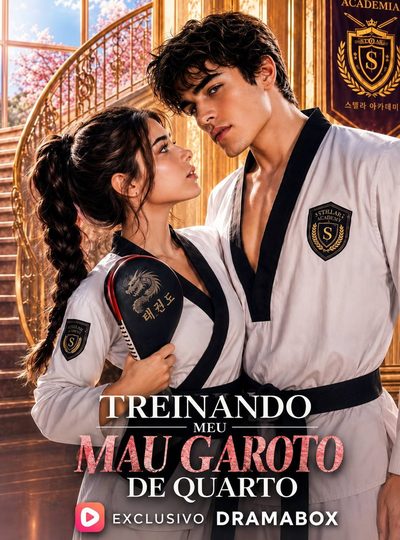 Capa da minisserie Treinando Meu Garoto de Quarto Coaching My Bad Boy Roommate
