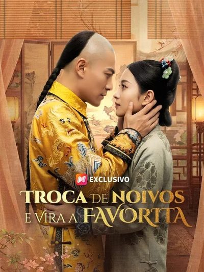 Capa da minisserie Troca de Noivos e Vira a Favorita dublado